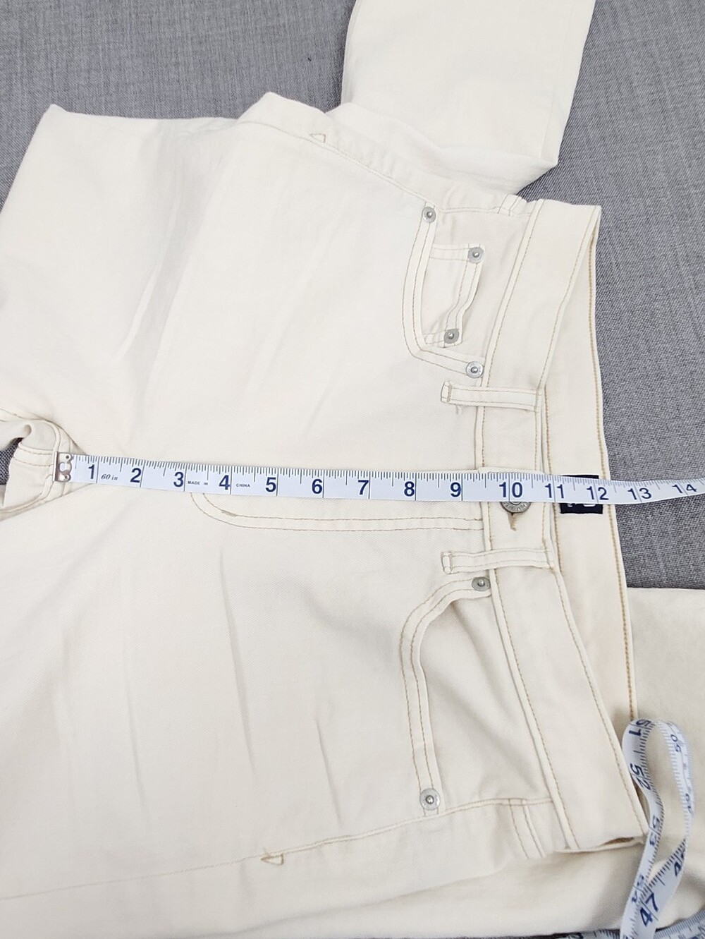 GAP High-Rise Cigarette Straight Leg Stretch Jeans/ Pants. 4 - Picture 8 of 11